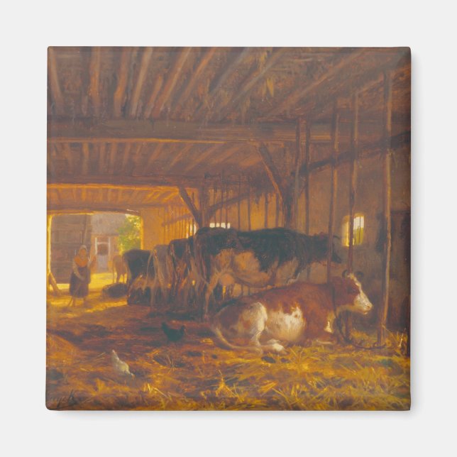 Íman O estábulo de Vaca, século XIX (Frente)