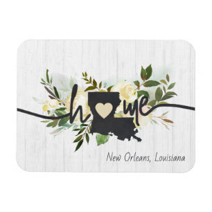 Íman O estado de Louisiana personalizou sua cidade Home
