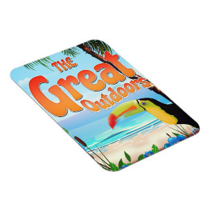 Íman O Excelente ao ar livre Toucan