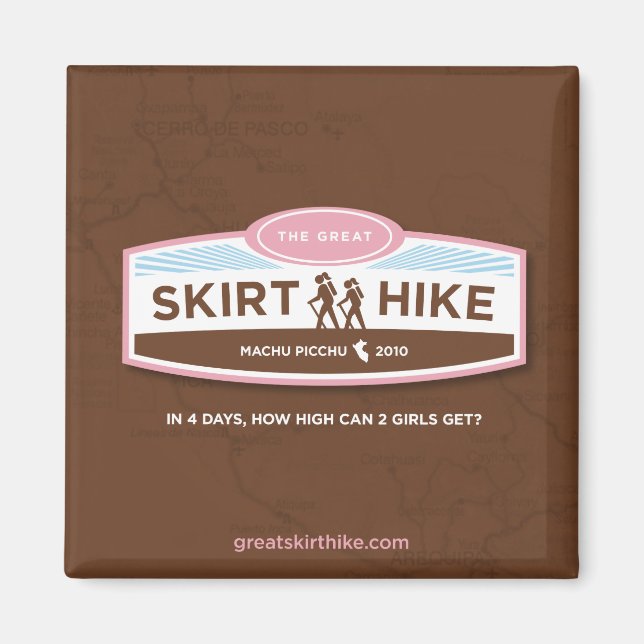 Íman O Excelente do Hike Magnet (Frente)