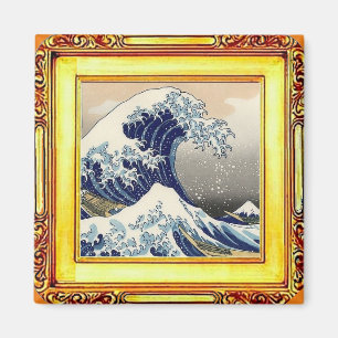 Íman O Excelente Wave de Kanagawa, de Hokusai, Belas Ar