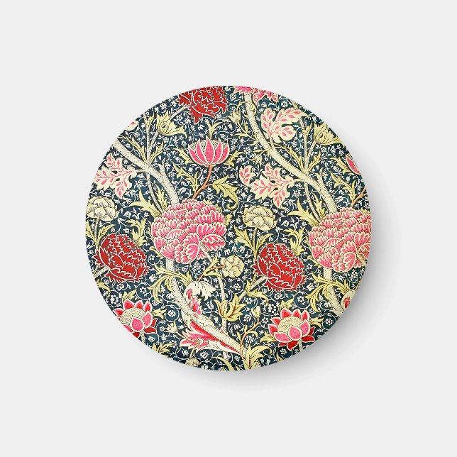 Íman O famoso padrão Cray de William Morris (Frente)