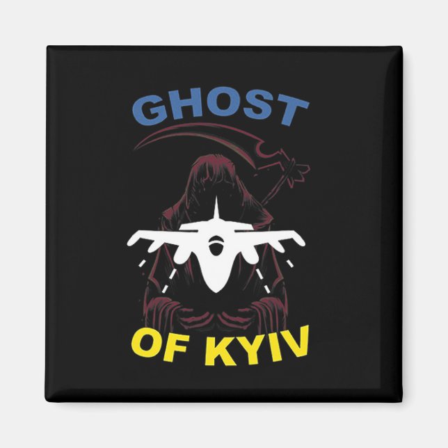 Íman O Fantasma de Kiev Eu Fico Com a Ucrânia  (Frente)