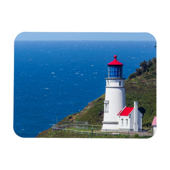 Íman O Farol de Heceta Head Perto de Florence (Horizontal)