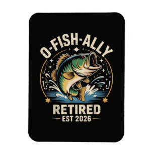 Íman O-Fish-Ally Aposentado em 2026 Pescador de Pesca