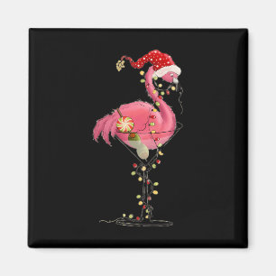 Íman O Flamingo De Natal Em Martini Gl Para O Holi Trop