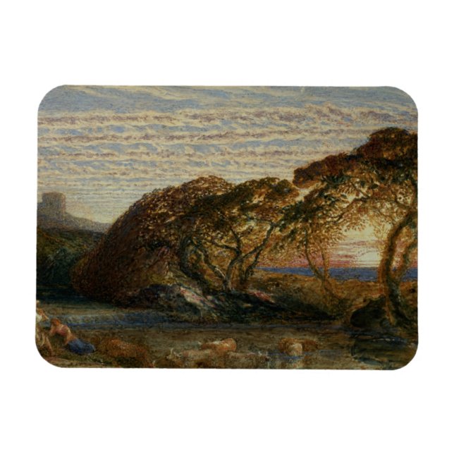 Íman O Fluxo Sombreado (Horizontal)