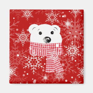 Íman O focinho de um urso polar, Natal 