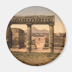 Íman O fórum, Pompeii, Campania, Italia
