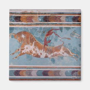 Íman O fresco do Toreador, palácio de Knossos, Crete