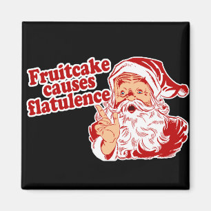 Íman O Fruitcake causa a flatulência