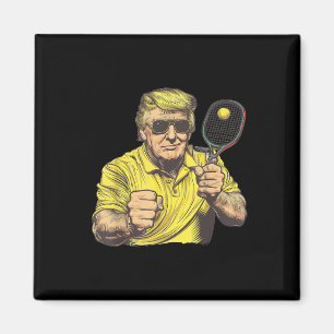 Íman O Funny Pickleball Aloja Gráficos Pickleball