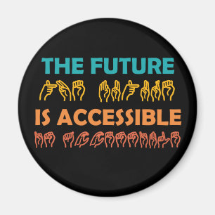 Íman O futuro é um idioma de sinal ASL acessível