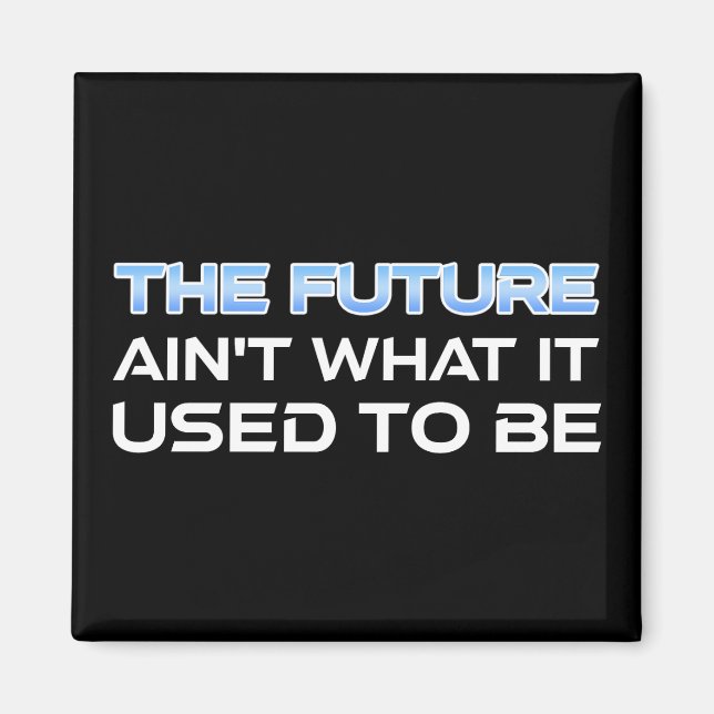 Íman O futuro não era o que era (Frente)