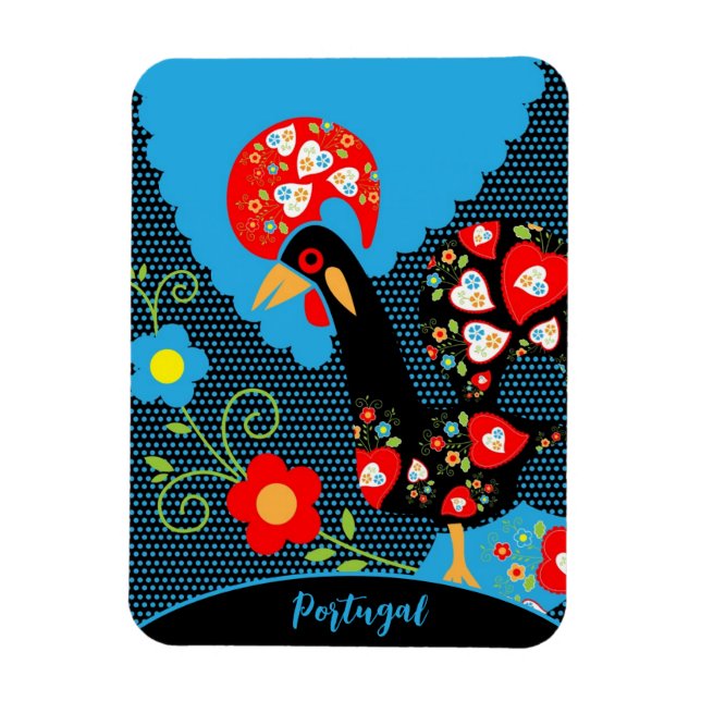 Íman O galo de Portugal (Vertical)