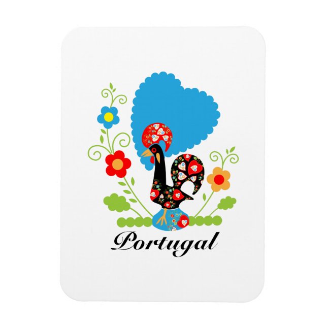 Íman O Galo Português (Vertical)