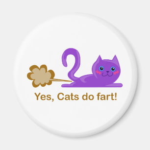 Íman O gato Farting, gato farts!