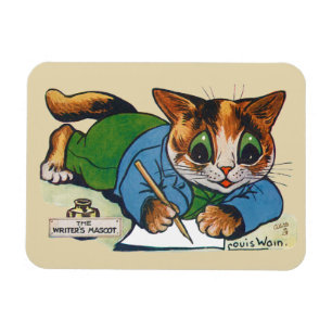Íman O Gato Mascot do Escritor, Louis Wain