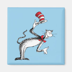 Íman O Gato no Chapéu Faz Uma Reverência
