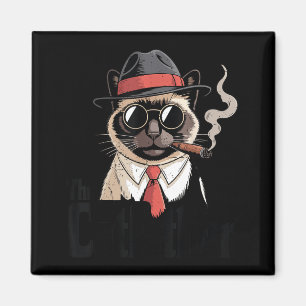 Íman O Gato Pai Siamês Feliz Dia dos Pais Gif