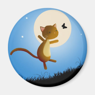 Íman o gato segue seus sonhos - ímã