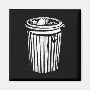Íman O Gelado de Figurino do Dia das Bruxas Pode Trashc