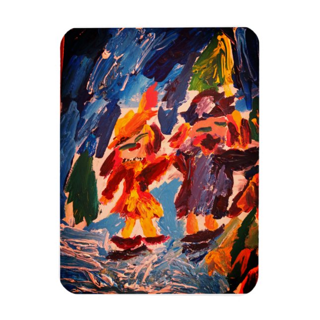 Íman O gelo fica divertido (Vertical)