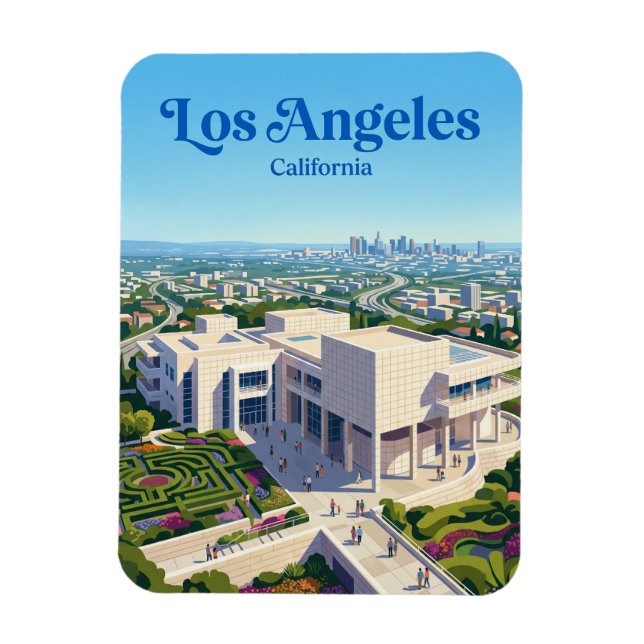 Íman O Getty Center Califórnia (Vertical)