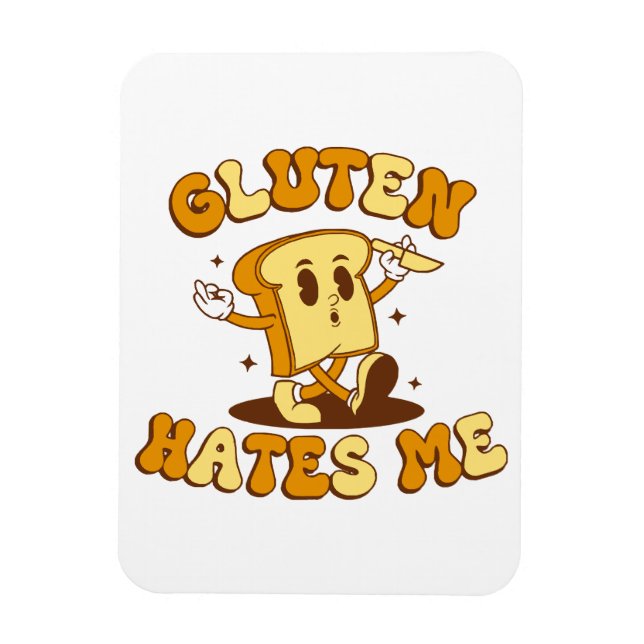 Íman O glúten me odeia (Vertical)