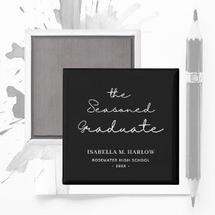 Íman O Graduado Experiente Personalizado