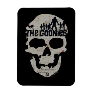 Íman O Gráfico da Silhueta do Caveira dos Goonies