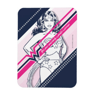 Íman O Gráfico Retroativo De Uma Única Mulher Maravil