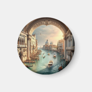 Íman O Grande Canal de Veneza Itália Viagem