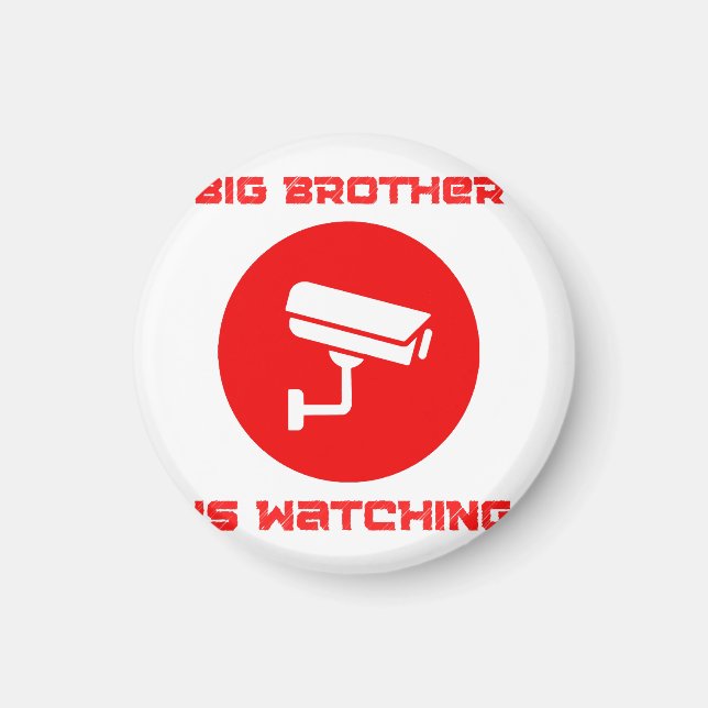 Íman O Grande Irmão Está Observando  1984 ingsoc (Frente)