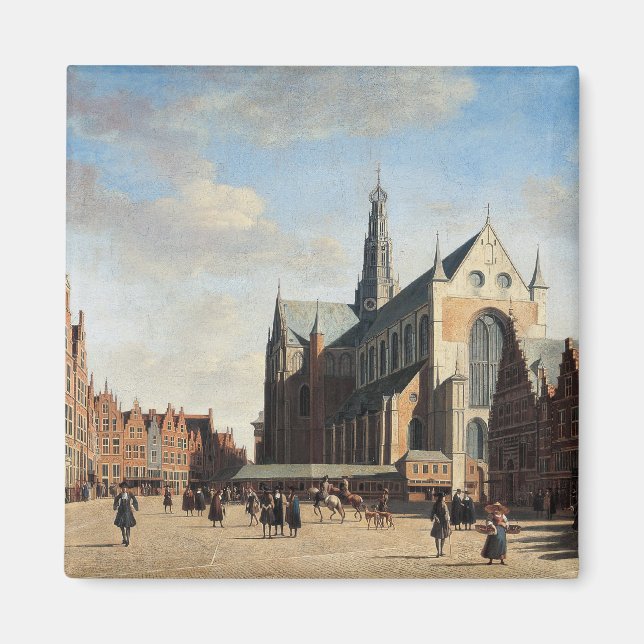 Íman O Grande Mercado de Haarlem (Frente)