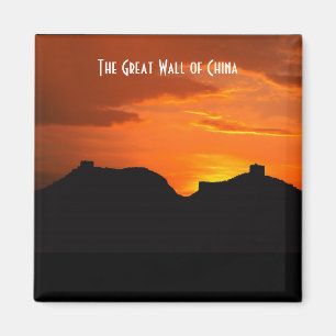 Íman O Grande Muralha de China (por do sol)