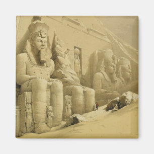 Íman O grande templo de Abu Simbel, Nubia, de "Egipto