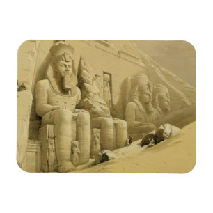 Íman O grande templo de Abu Simbel, Nubia, de "Egipto