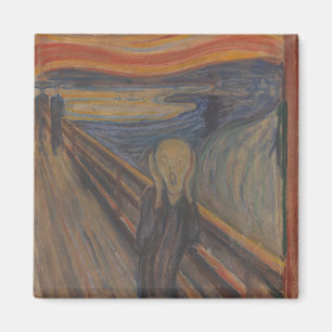 Íman O Gritar do Horror por Edvard Munch 1893