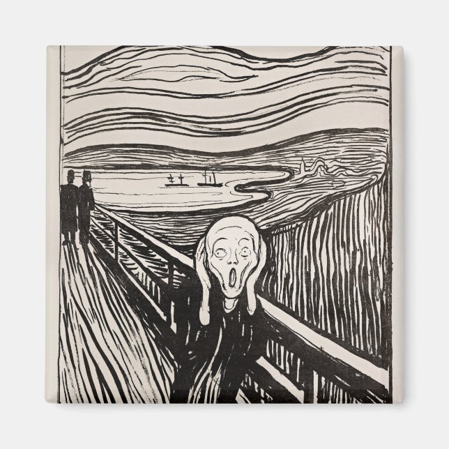 Íman O Gritar Edvard Munch (Frente)