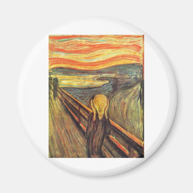 Íman O Gritar - Edvard Munch (Frente)
