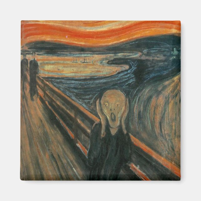 Íman O Grito de Edvard Munch (Frente)