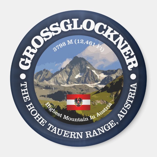 Íman O Grossglockner (Frente)