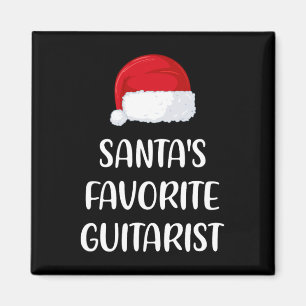 Íman O Guitarrista Favorito do Papai Noel Natal Diverti