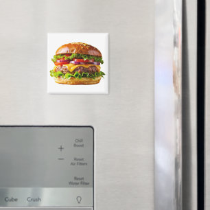 Íman O hambúrguer empilhado de SlipperyJoe