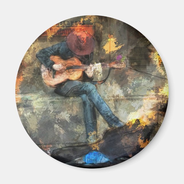 Íman O Homem de Violão (Frente)