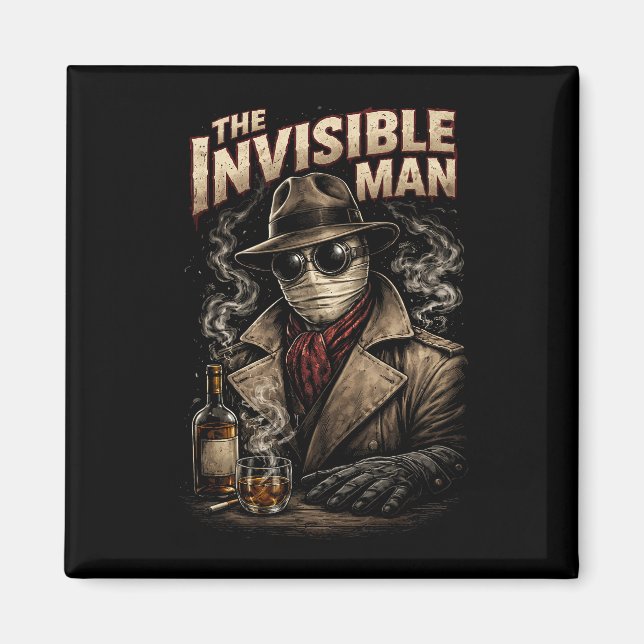 Íman O Homem Invisível (Frente)