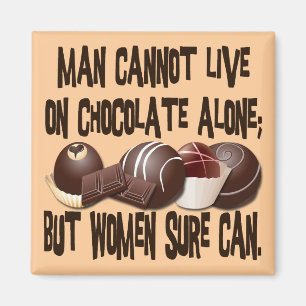 ÍMAN O HOMEM NÃO PODE VIVER NO CHOCOLATE APENAS