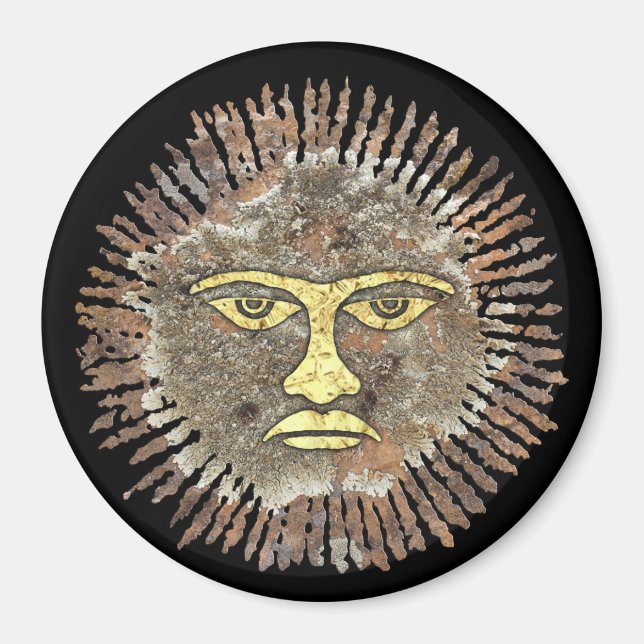 Íman O Homem no Sol - Desfiladeiros Falantes, Novo Méxi (Frente)