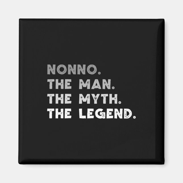 Íman O Homem O Mito A Lenda Cool Nonno (Frente)
